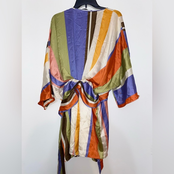 ZARA Wrap Playsuit/Romper Size XL - Picture 7 of 8